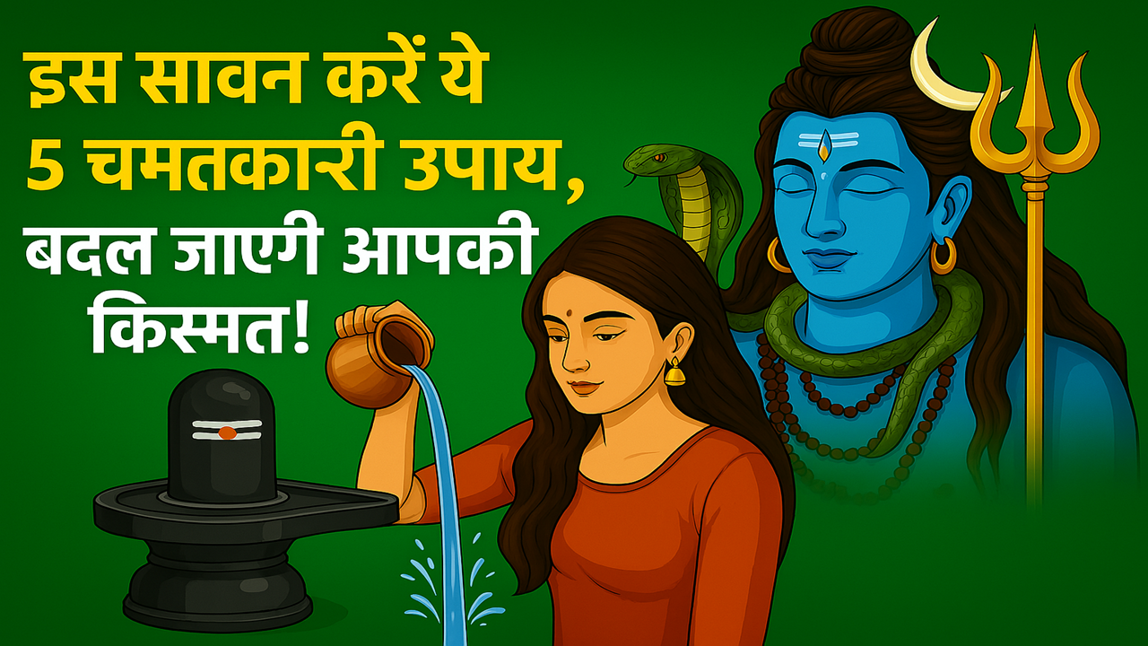 इस सावन करें ये 5 चमत्कारी उपाय